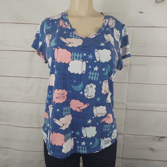 Secret treasures two piece pajama set. Size M (8-10) - Picture 3 of 12